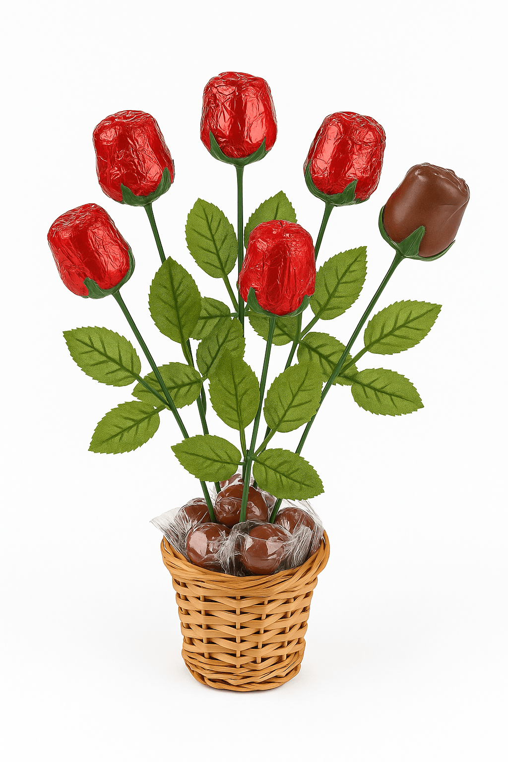 6 - Pack Chocolate Roses - Birthday911