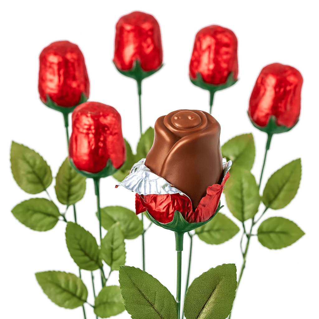 6 - Pack Chocolate Roses - Birthday911