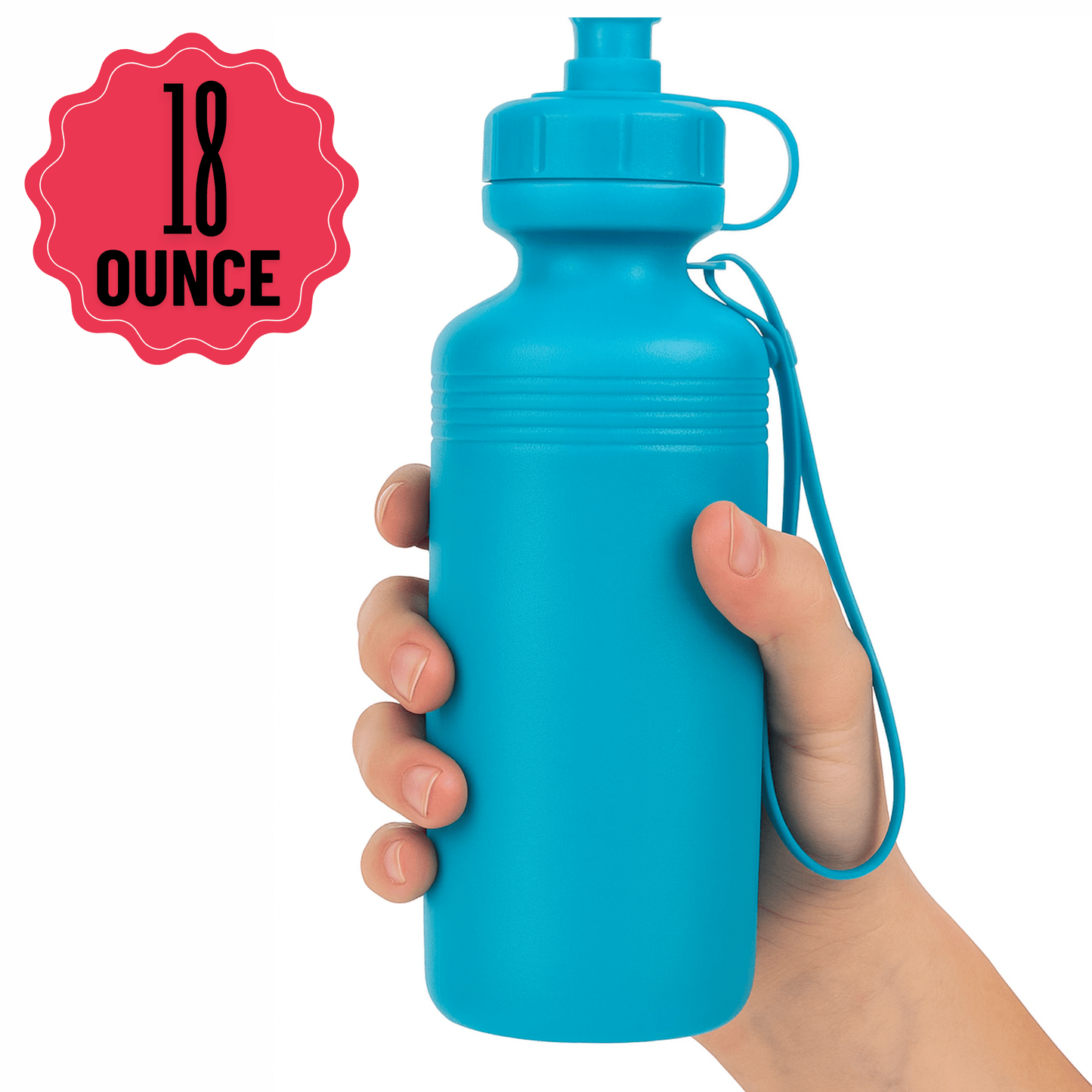 Kids Water Bottle Bulk 24 Pack, BPA Free Water Bottles Bulk for Kids - 24 Pack BPA - Free Bulk Waterbottles, Lightweight & Reusable - Great for School, Parties, VBS & Birthday Favors - Birthday911