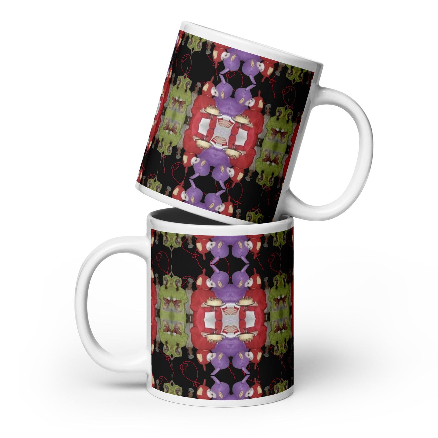 Twisted Teletubbies Mug | Surreal Art Coffee Cup 20oz | Funny Horror Aesthetic Drinkware - Birthday911