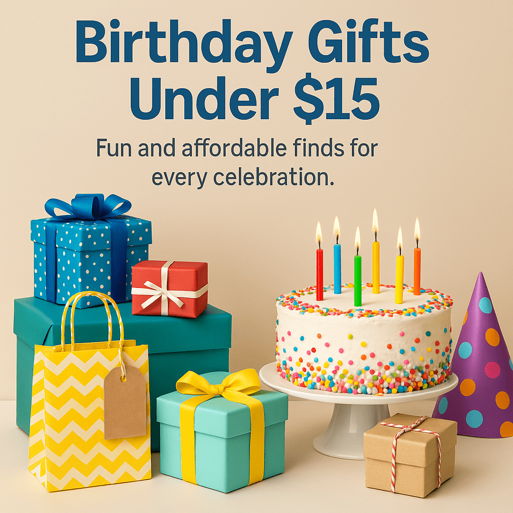 Birthday Gifts Under $15 - Birthday911