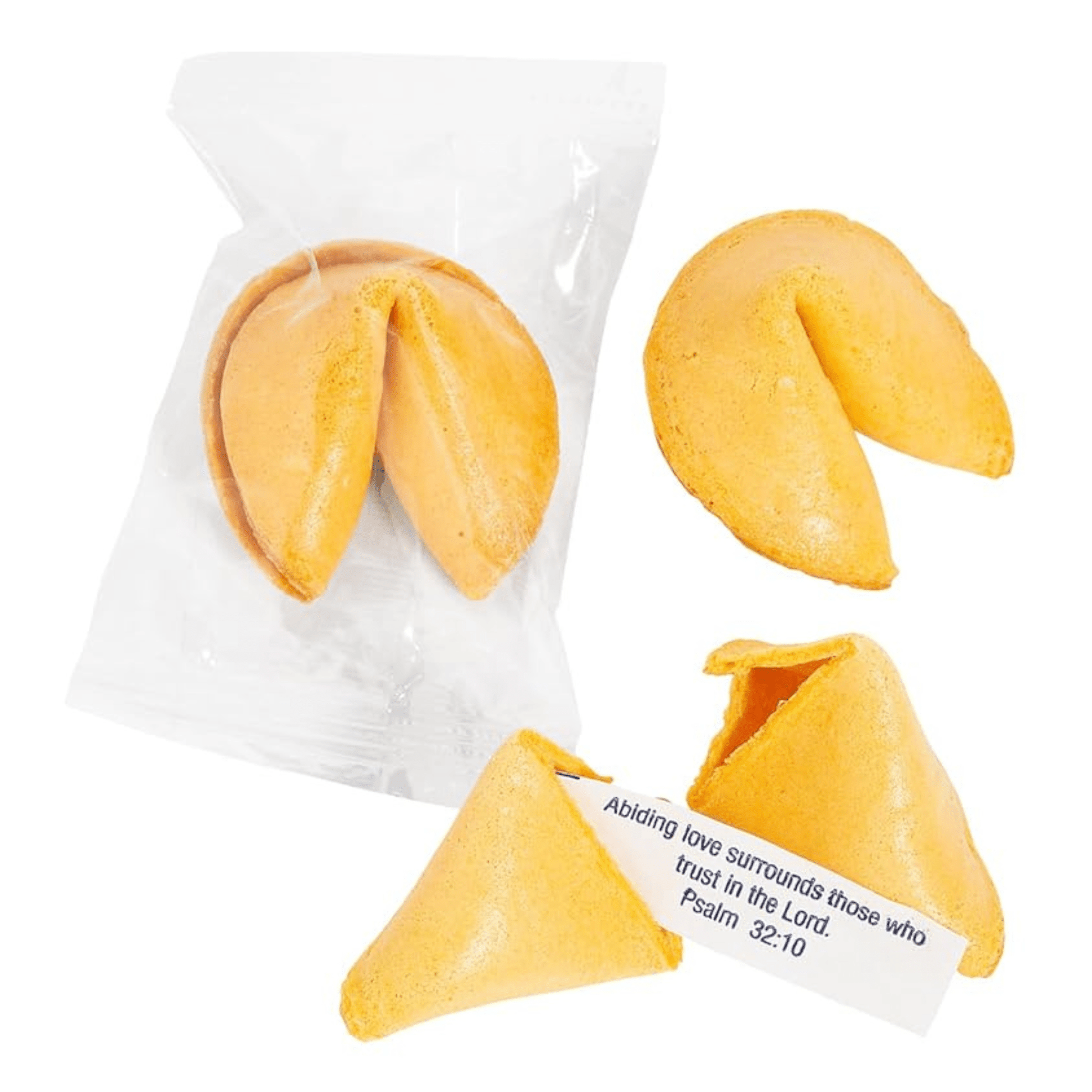 1000 Bible Verse Fortune Cookies – Individually Wrapped Religious Candy with Scripture Messages – Kosher, Nut - Free Christian Treats for Easter, VBS, Church, Christmas & Party Favors – Made in USA - Birthday911