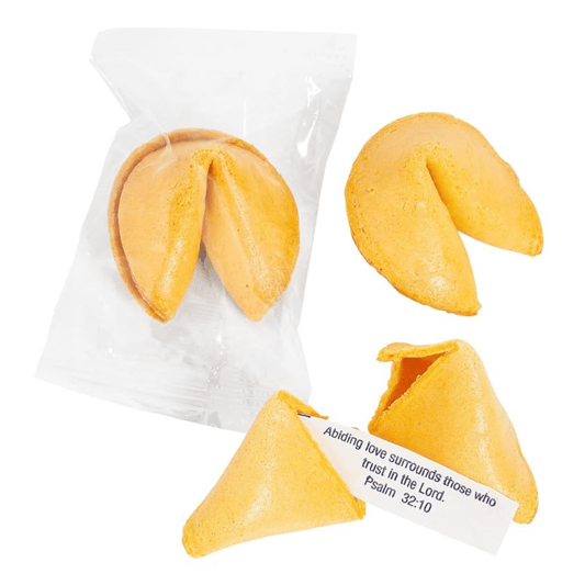 1000 Bible Verse Fortune Cookies – Individually Wrapped Religious Candy with Scripture Messages – Kosher, Nut - Free Christian Treats for Easter, VBS, Church, Christmas & Party Favors – Made in USA - Birthday911