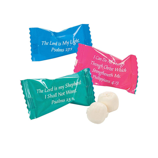 Bible Verse Butter Mints 216 Pack - Birthday911