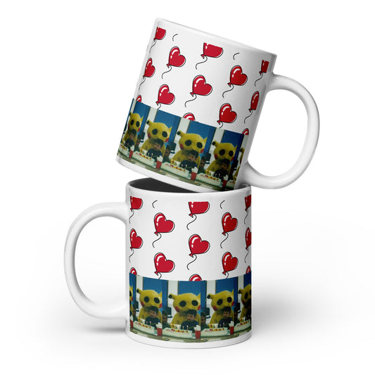 Birthday Boy & Weird Pikachu Mug | Surreal Art Coffee Cup 20oz | Funny Horror Aesthetic Drinkware - Birthday911
