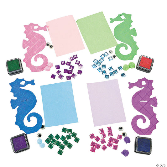 Foam Seahorse Craft Kit — Birthday Party Activity (Makes 12) - Birthday911