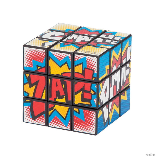 Mini Superhero Puzzle Cubes (16 pcs) - Birthday911