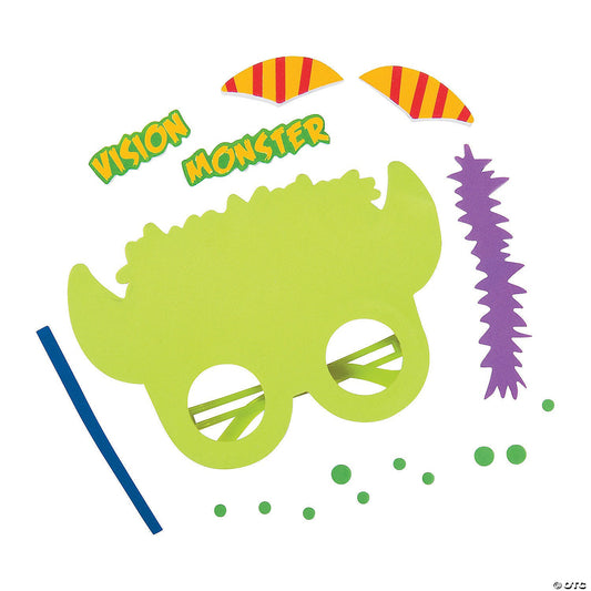 Monster Vision Glasses Craft Kit — Birthday Party Activity (Makes 12) - Birthday911