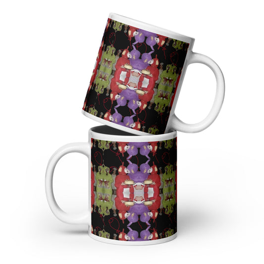 Twisted Teletubbies Mug | Surreal Art Coffee Cup 20oz | Funny Horror Aesthetic Drinkware - Birthday911